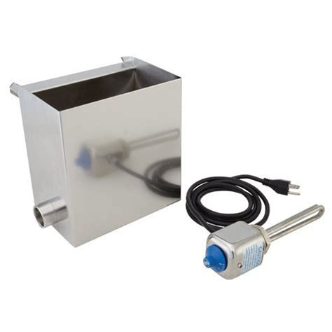 stainless steel thermostatically controlled knife sterilizer box heaters|koch knife box heater.